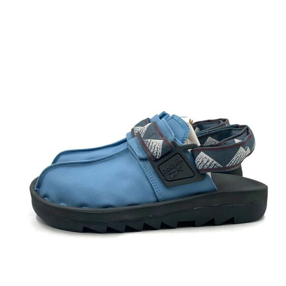 Reebok Beatnik Mens Sandal Blue Black Casual Athletic Slip On Shoe Trainer NEW main image 4